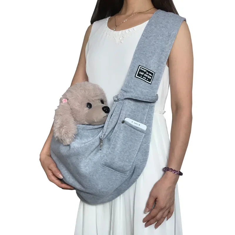 Bolsa Bandolera Portátil para Perros y Gatos
