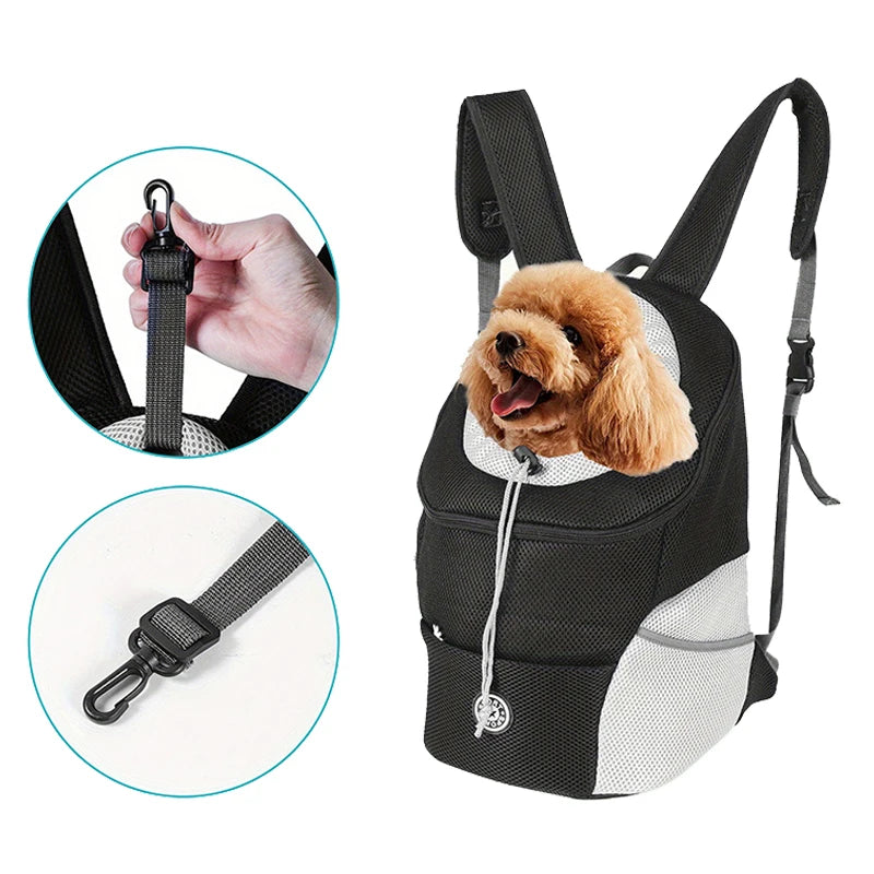 Mochila transportadora para mascotas
