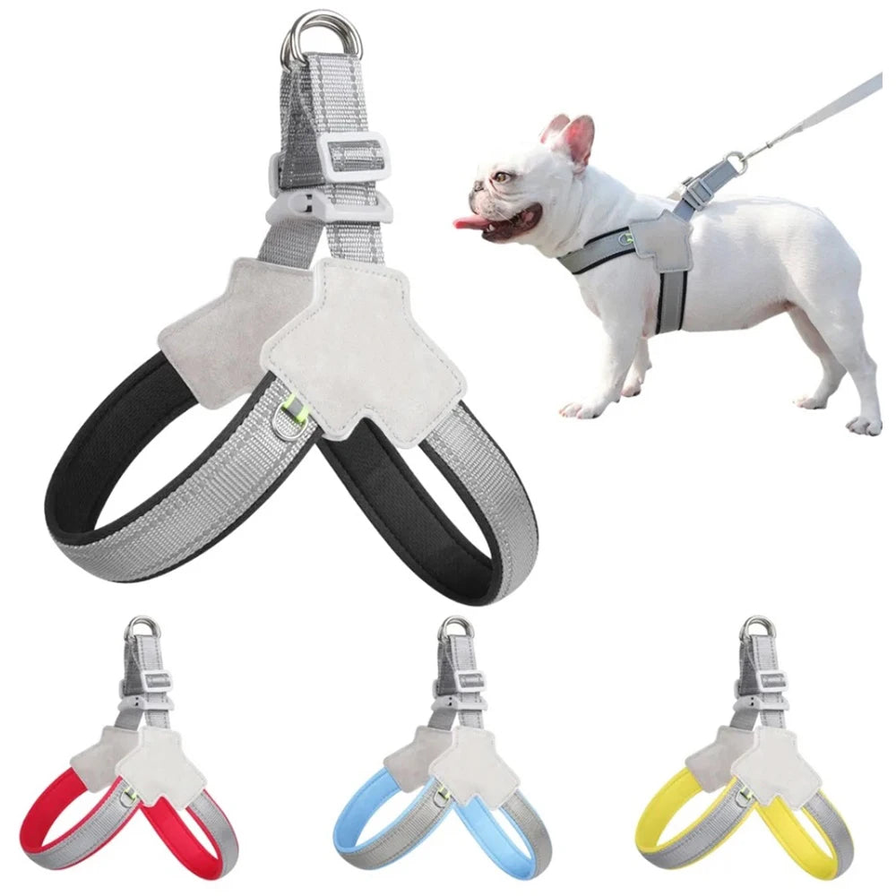 Arnés Reflectant para Perros Pequeños y Medianos – Control y Seguridad