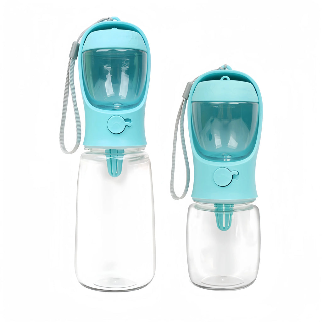 Botella Dispensadora de Agua y Comida para Mascotas