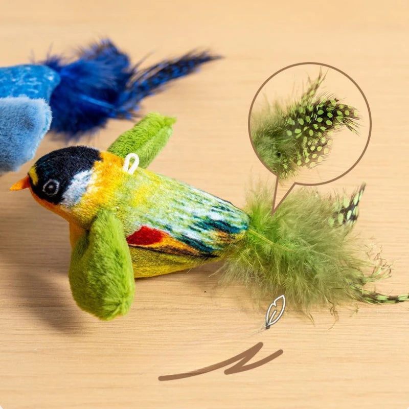 Juguete Interactivo para Gatos con Hierba Gatera y Sonido