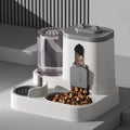 Comedero Automático para Gatos con Fuente de Agua