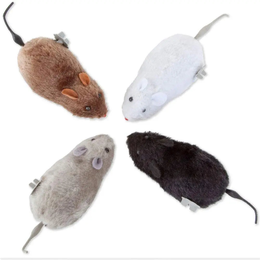 Ratón de Peluche Interactivo para Mascotas