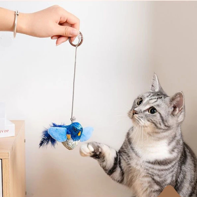 Juguete Interactivo para Gatos con Hierba Gatera y Sonido