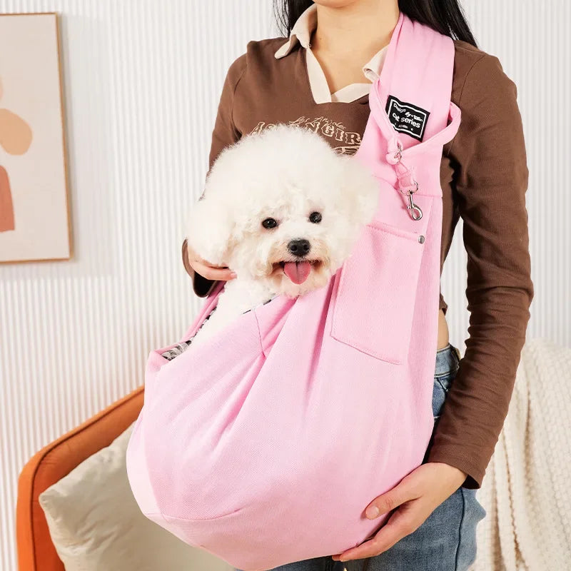 Bolsa Bandolera Portátil para Perros y Gatos