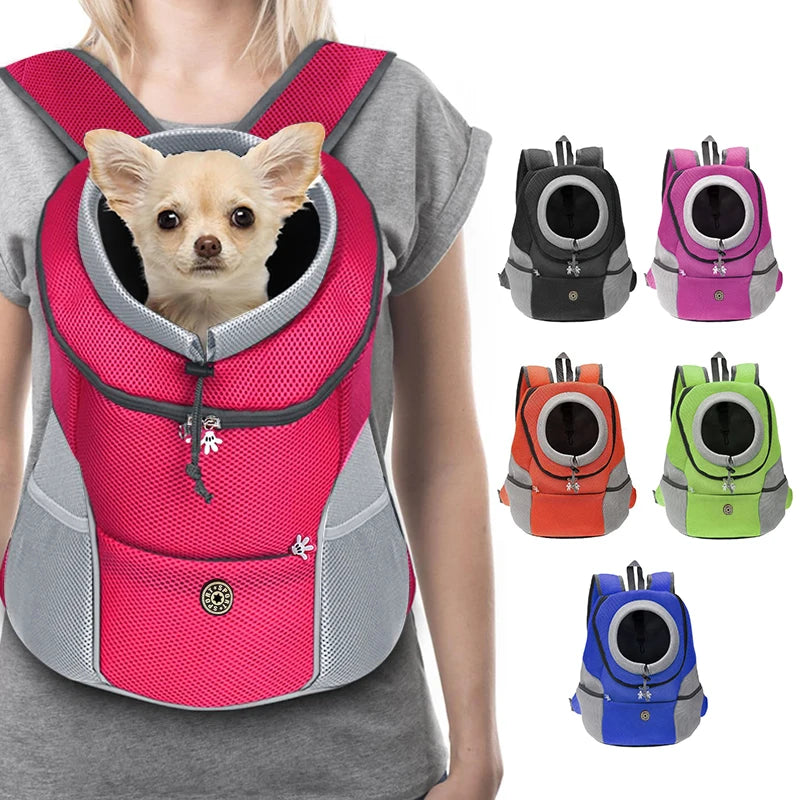 Mochila transportadora para mascotas