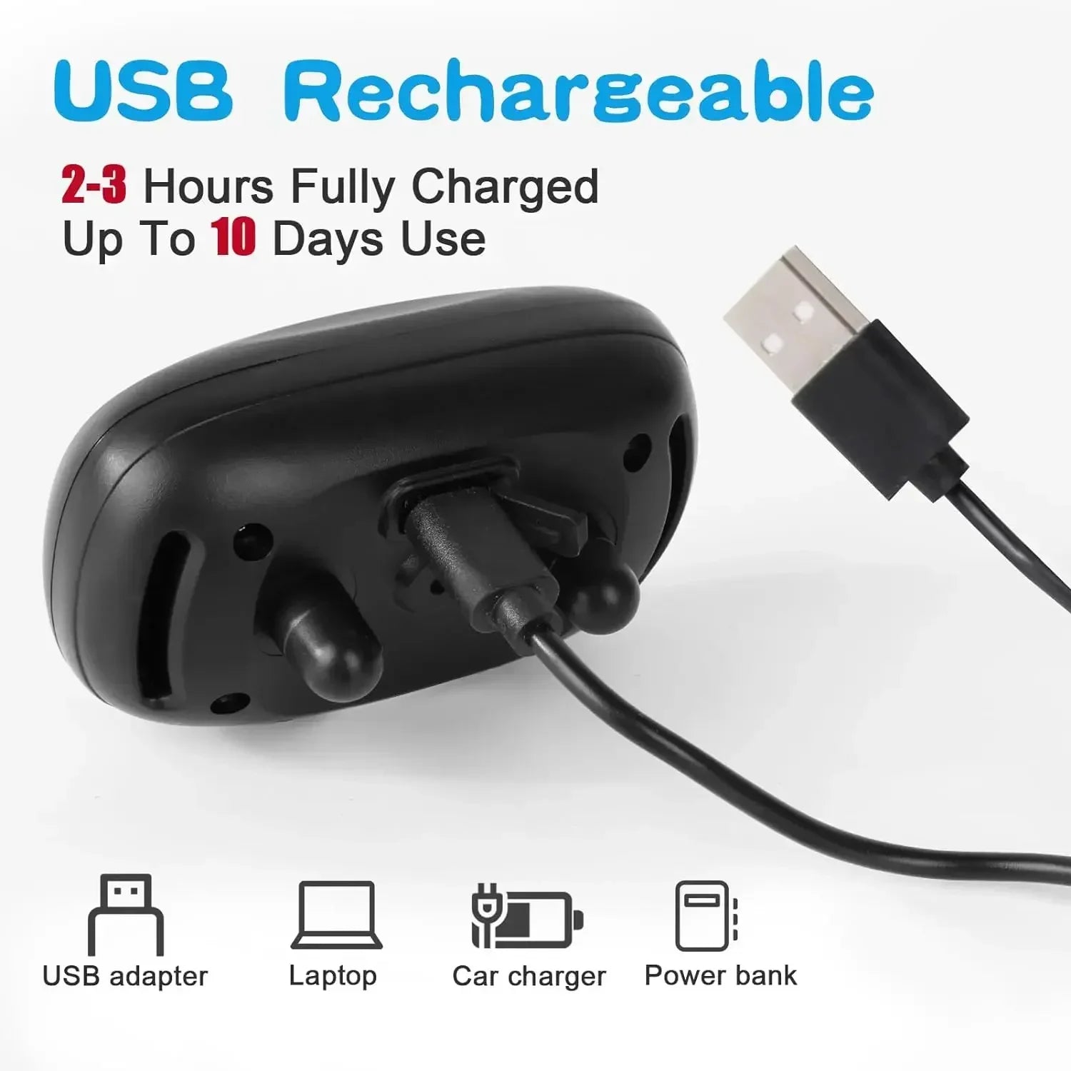 Collar Antiladridos Recargable USB