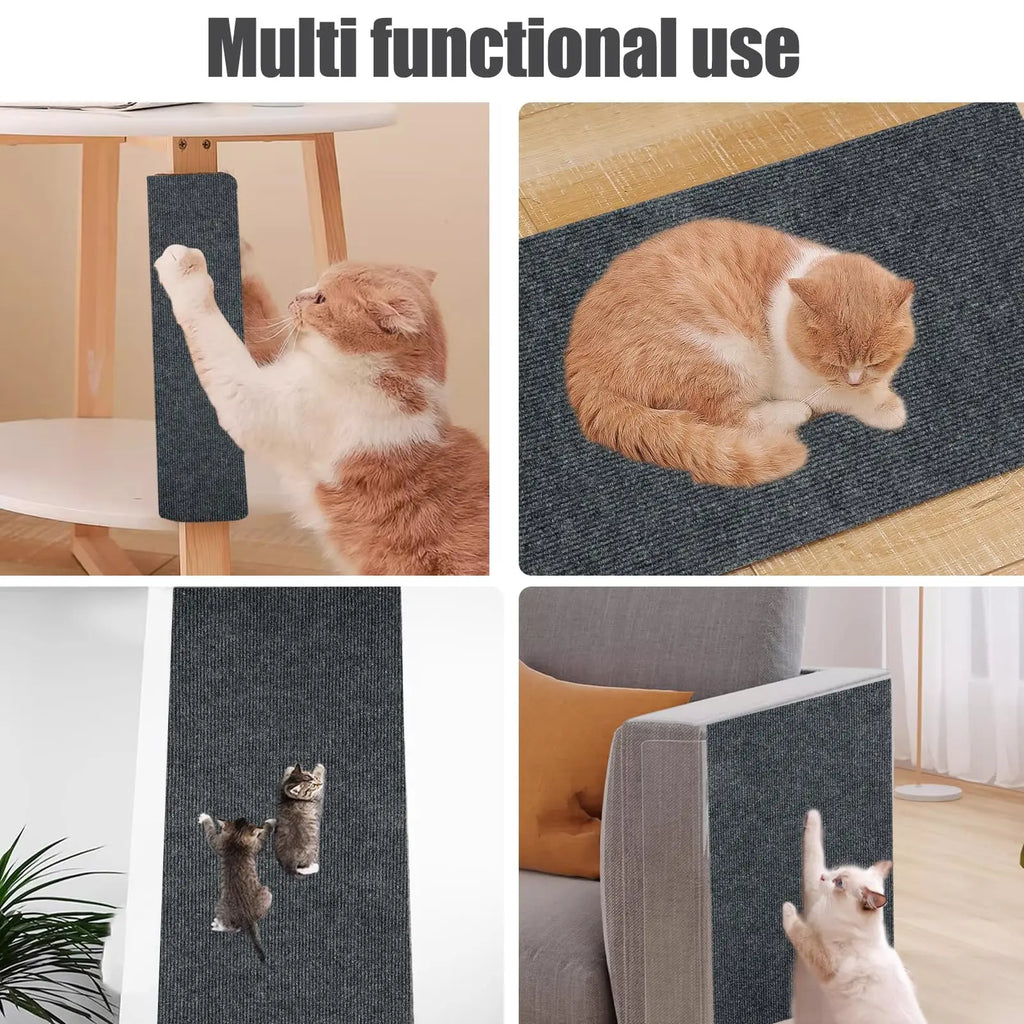 Alfombrilla Antiarañazos Autoadhesiva para Gatos