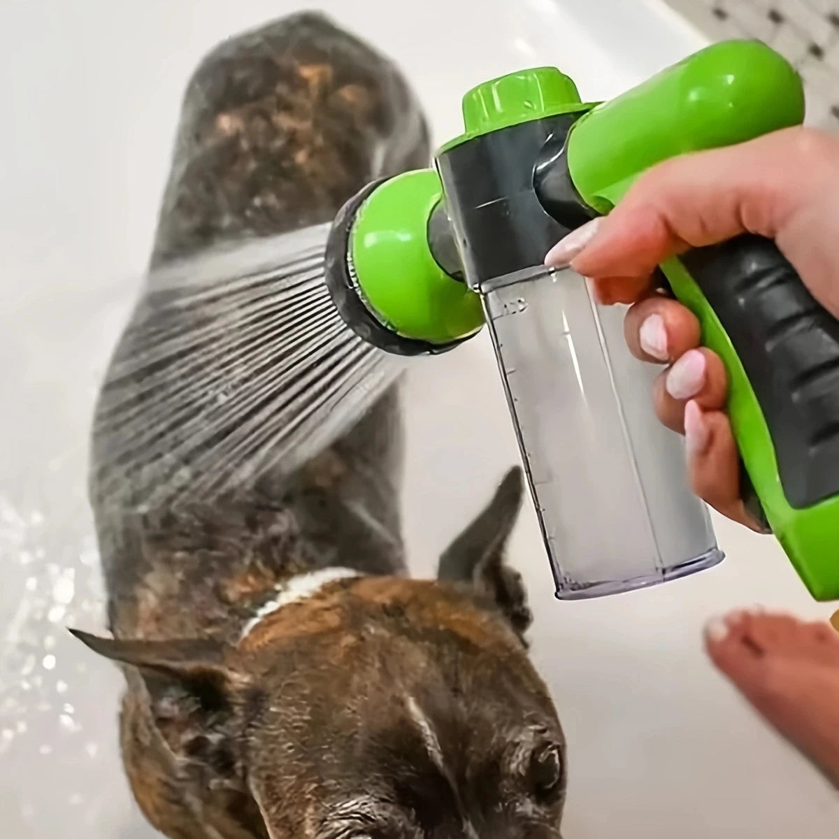 Rociador de alta presión profesional para el baño de mascotas